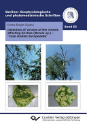 Detection of viruses of the virome affecting birches (Betula sp.) - "case studies Europe-wide" [E-Book] /