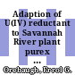 Adaption of U(IV) reductant to Savannah River plant purex processes : [E-Book]