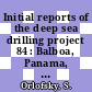 Initial reports of the deep sea drilling project 84 : Balboa, Panama, to Manzanillo, Mexico, January - February 1982