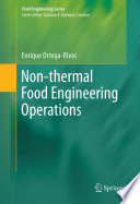 Non-thermal Food Engineering Operations [E-Book] /