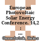 European Photovoltaic Solar Energy Conference. 14,2 : proceedings of the international conference held at Barcelona, Spain, 30 June - 4 July 1997 /