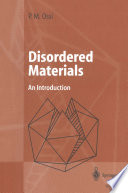 Disordered Materials [E-Book] : An Introduction /