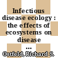 Infectious disease ecology : the effects of ecosystems on disease and of disease on ecosystems [E-Book] /