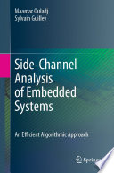 Side-Channel Analysis of Embedded Systems [E-Book] : An Efficient Algorithmic Approach  /