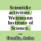 Scientific activities / Weizmann Institute of Science. 2004 : [ed. and designed by Aviva Ovadia]