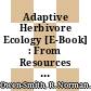 Adaptive Herbivore Ecology [E-Book] : From Resources to Populations in Variable Environments /