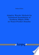 Adaptive wavelet methods for variational formulations of nonlinear elliptic PDEs on Tensor-Product domains [E-Book] /