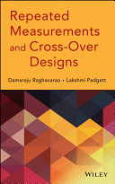 Repeated measurements and cross-over designs [E-Book] /