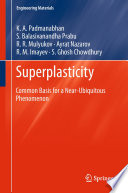 Superplasticity [E-Book] : Common Basis for a Near-Ubiquitous Phenomenon /