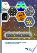 Light trapping with plasmonic back contacts in thin-film silicon solar cells [E-Book] /