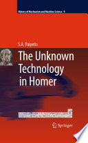 The Unknown Technology in Homer [E-Book] /