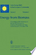 Energy from biomass : Proceedings of the workshop and ec contractors' meeting : Capri, 07.06.1983-08.06.1983 /