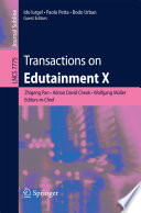 Transactions on Edutainment X [E-Book] /