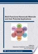 Multi-functional nanoscale materials and their potential applications [E-Book] /