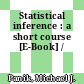Statistical inference : a short course [E-Book] /