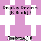 Display Devices [E-Book] /
