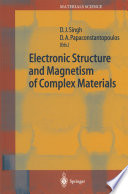 Electronic Structure and Magnetism of Complex Materials [E-Book] /