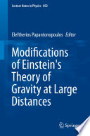 Modifications of Einstein's Theory of Gravity at Large Distances [E-Book] /