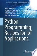 Python Programming Recipes for IoT Applications [E-Book] /
