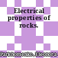Electrical properties of rocks.