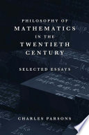 Philosophy of mathematics in the twentieth century : selected essays [E-Book] /