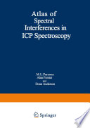 Atlas of Spectral Interferences in ICP Spectroscopy [E-Book] /