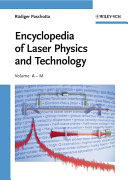 Encyclopedia of laser physics and technology 2 : N-Z /