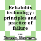 Reliability technology : principles and practice of failure prevention in electronic systems [E-Book] /