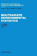 Multivariate environmental statistics /