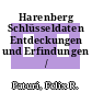 Harenberg Schlüsseldaten Entdeckungen und Erfindungen /
