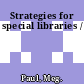Strategies for special libraries /