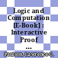 Logic and Computation [E-Book] : Interactive Proof with Cambridge LCF /