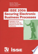 ISSE 2006 — Securing Electronic Busines Processes [E-Book] : Highlights of the Information Security Solutions Europe 2006 Conference /