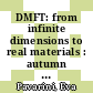 DMFT: from infinite dimensions to real materials : autumn school organized by the Institute for Advanced Simulation at Forschungszentrum Jülich 17 - 21 September 2018 ; lecture notes of the autumn school on correlated electrons 2018 /