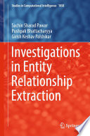 Investigations in Entity Relationship Extraction [E-Book] /