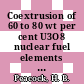 Coextrusion of 60 to 80 wt per cent U3O8 nuclear fuel elements : a paper proposed for presentation at the international meeting on development, fabrication, and application of reduced-enriched fuels for research and test reactors in Argonne, Illinois, on November 13 through 14, 1980 [E-Book] /