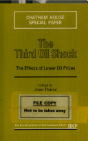 The Third oil shock : the effects of lower oil prices /