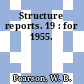 Structure reports. 19 : for 1955.