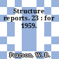 Structure reports. 23 : for 1959.