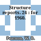 Structure reports. 24 : for 1960.