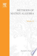 Methods of matrix algebra [E-Book] /