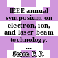 IEEE annual symposium on electron, ion, and laser beam technology. 0009. record : Berkeley, CA, 09.05.67-11.05.67.