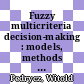 Fuzzy multicriteria decision-making : models, methods and applications [E-Book] /