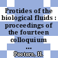 Protides of the biological fluids : proceedings of the fourteen colloquium Brugge, 1966.
