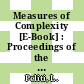 Measures of Complexity [E-Book] : Proceedings of the Conference, Held in Rome September 30 – October 2, 1987 /