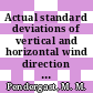 Actual standard deviations of vertical and horizontal wind direction compared to estimates from other measurements : a paper proposed for presentation at the symposium on atmospheric diffusion and air pollution to be held at Santa Barbara, California, on September 9 - 13, 1974 [E-Book] /