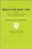 Spinors and space time vol 0001: two spinor calculus and relativistic fields.