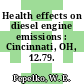 Health effects on diesel engine emissions : Cincinnati, OH, 12.79.
