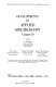 Developments in applied spectroscopy : selected papers from the Tenth National Meeting of the Society for Applied Spectroscopy and the Twenty-second Annual Mid-America Spectroscopy Symposium : held in St. Louis, Missouri, October 18-22, 1971 /