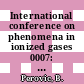 International conference on phenomena in ionized gases 0007: proceedings vol 0001 : Beograd, 22.08.65-27.08.65 /